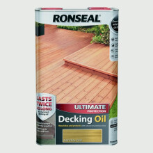 Ronseal RSLUDONP5L 5L Ultimate Protection Decking Oil - Natural Pine