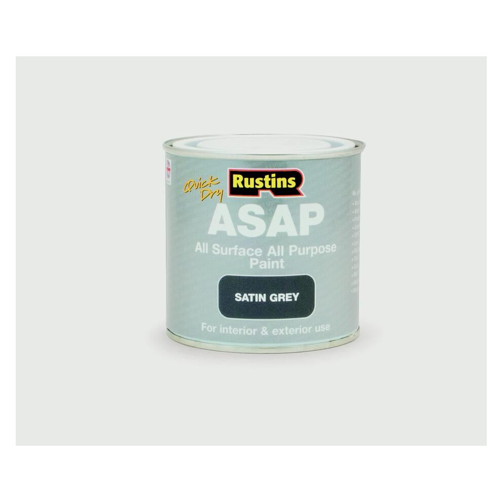 Rustins ASAPAG250 ASAP Paint Grey 250ml