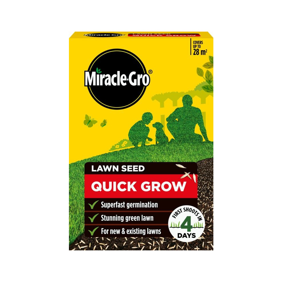 Miracle-Gro Evergreen Lawn Seed Quick Grow 840G