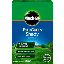 Miracle-Gro Evergreen Shady Area Premium Lawn Seed 14m2 Coverage 420g