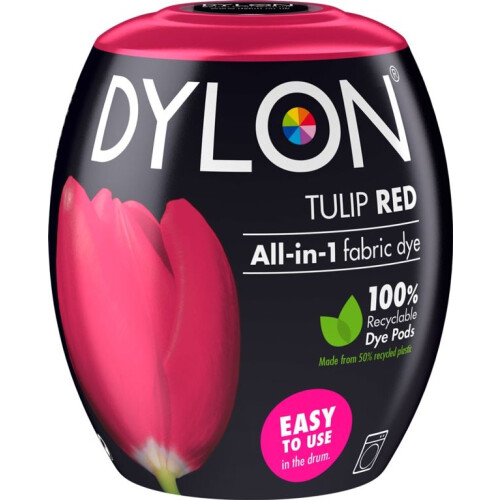 Dylon Dylon Machine Dye Pod, Tulip Red, 350G 1