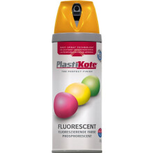 Plasti-Kote PKT1902 Twist & Spray Fluorescent Orange 400ml