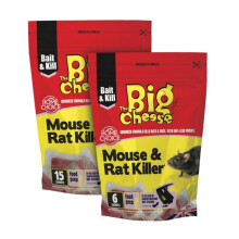 The Big Cheese Mouse & Rat Killer Past Sachets Pk15 (Pack of 6)