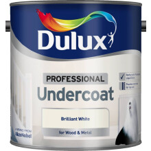 Dulux Professional Undercoat Paint, 2.5 L - White