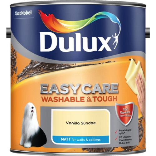 Dulux Dulux Easycare Matt Vanilla Sundae 2.5L