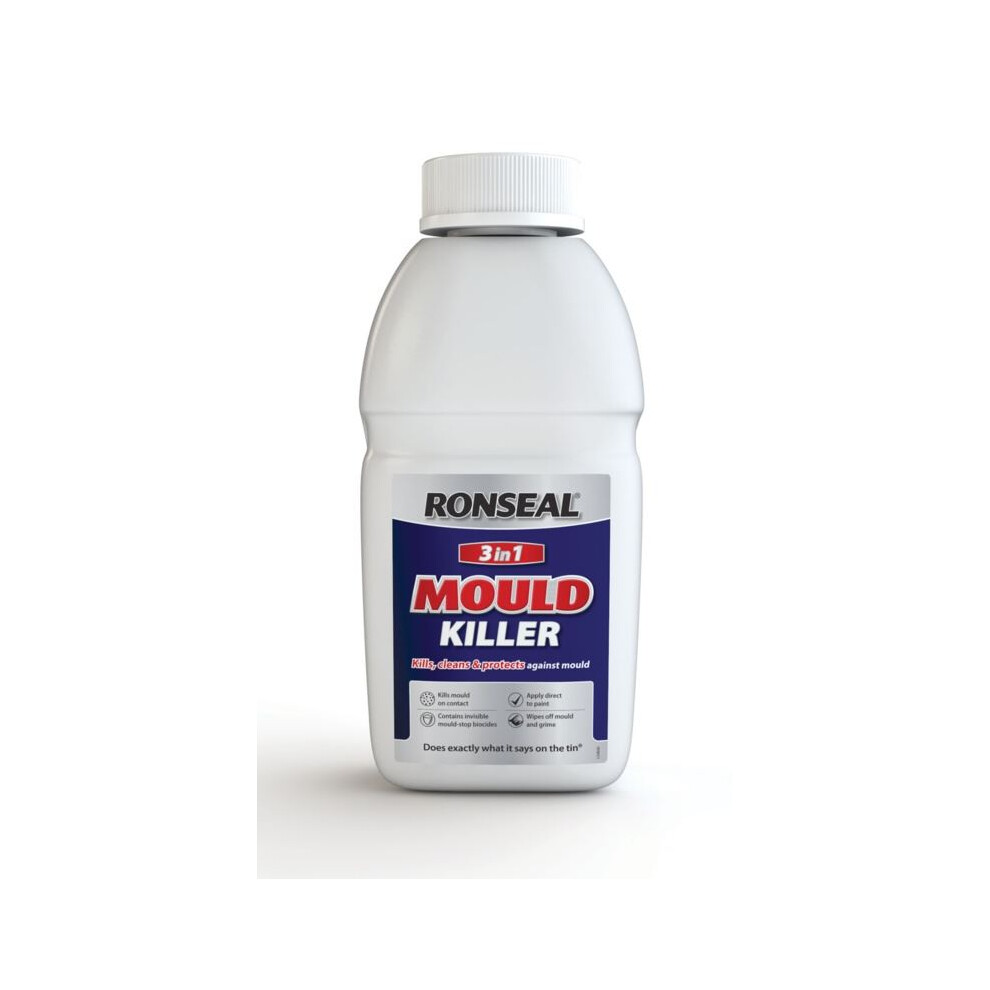 Ronseal 36963 3 In 1 Mould Killer Bottle 500ml