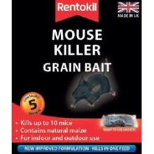 Rentokil Mouse Killer Grain Bait - 5 Sachet [PSM21]