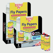 Zero In Fly Papers 8 Pack [ZER878]
