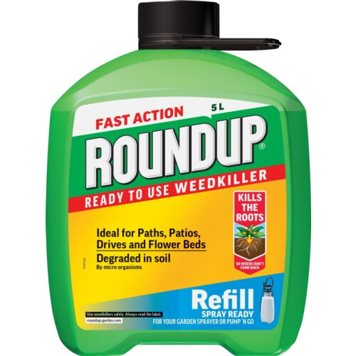 Roundup Roundup Fast Action Total Weedkiller 5L Refill