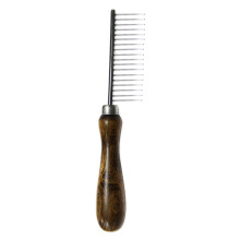 Stainless Steel Pet Comb For Dog And Cat Grooming Flea Comb Shedding Tool Pet Cleaning Tool