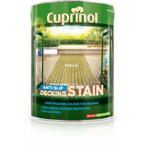 Cuprinol (Natural) Cuprinol Anti-slip Decking Stain 5L 2