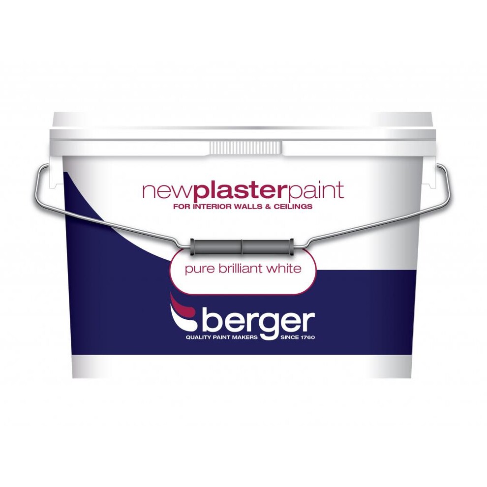 B&Q - New Plaster Paint Pure Brilliant White10L - Image 2