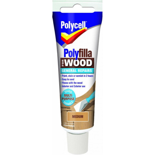 Polycell 5207202 Polyfilla Wood General Repairs Medium 75g