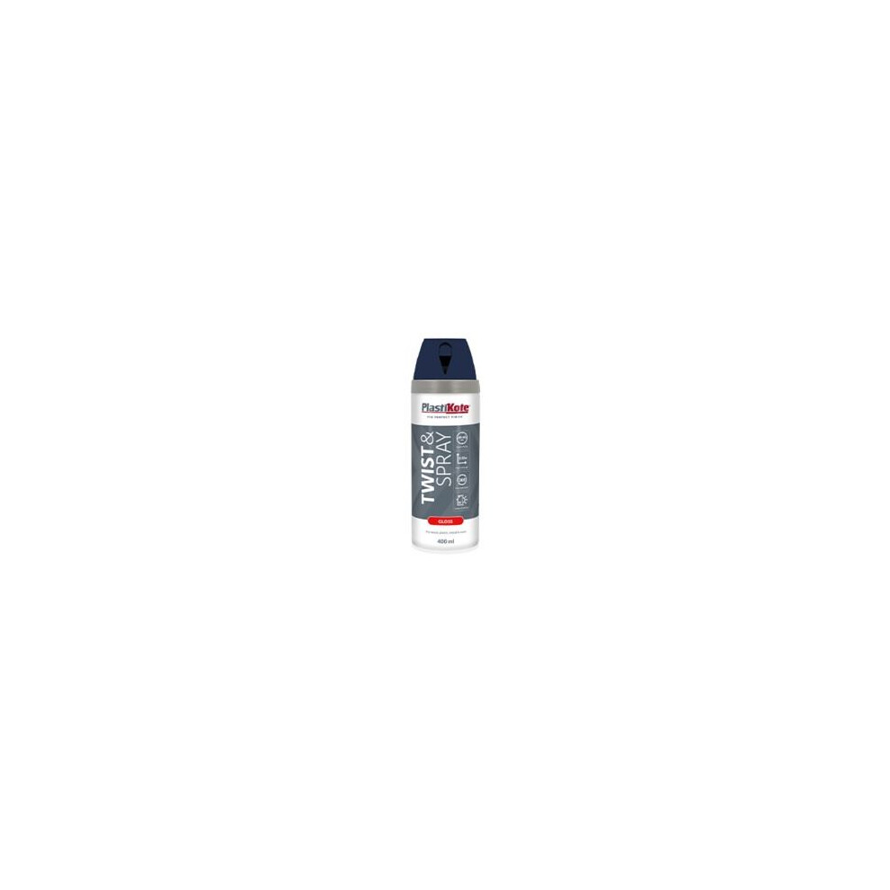 Plastikote - Twist & Spray Paint 400Ml - Pottery Blue 8711347262069