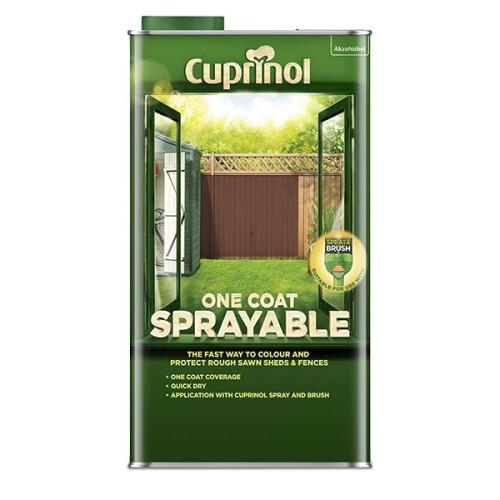 Cuprinol (Forest Green) Cuprinol Sprayable Fence Treatment 5L 1