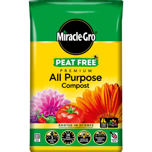 Miracle-Gro Miracle-Gro - All Purpose Peat Free Compost - 50L
