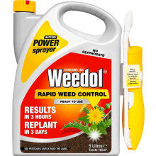 Rapid Weedkiller with Power Sprayer, Ready To Use, 5L