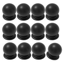 12 stuks praktische stevige aluminium trekgreep voor-605 Zwart