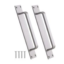 Pack of 2 Multipurpose Sliding Door-Silver dual use mode