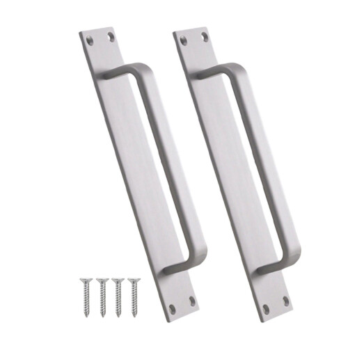 Pack of 2 Multipurpose Sliding Door-Silver dual use mode