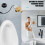 High Performances Induction Sensors Urinal Flushers-Style A 6