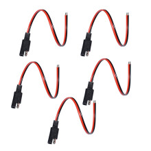5Pieces SAE Solar Cable 12AWG for Camping and Emergency Backups