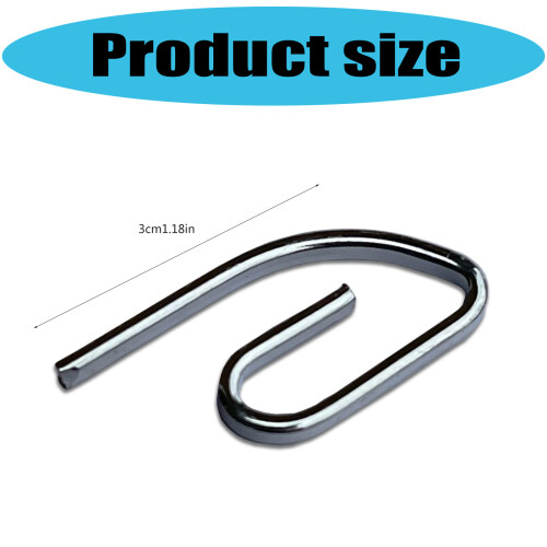 50pcs Sturdy Curtain Hook Set Multipurpose and Easy To 2