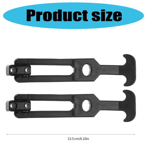 2Pcs Flexible T-Handle Hasp Rubber Draw Latches T-handle Latches 2