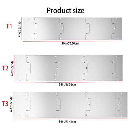 Multipurpose Door Kicks Plate Convenient for Various Door-30in 1