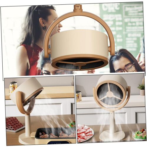 Portable Kitchen Range Hood USB Powered Mini Tabletop Extractor Fan for Powerful Smoke Removal 2