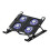 (Four fan cooling support brackets - 10-position upgrade adjustment) Dual fan folding gear adjustable radiator 1