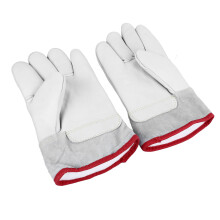 Wasserdichte Rindsleder-Arbeitshandschuhe Kälteresistente ammoniafreie Gefrierschutzhandschuhe L 26CM