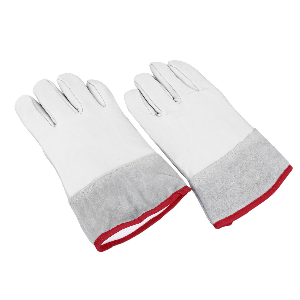 Waterproof Cowhide Freezer Gloves: Low Temp & Liquid Ammonia Resistant 7891368943930
