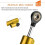 Motorcycle Steering Damper for CB650F 20142020 with Bracket Set for Enhanced Speed Stability 3