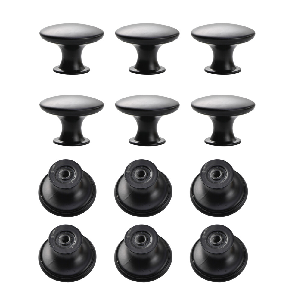 12Pcs Cabinet Pull Stainless Steel Dressers Knob Round Drawer 7732000567063