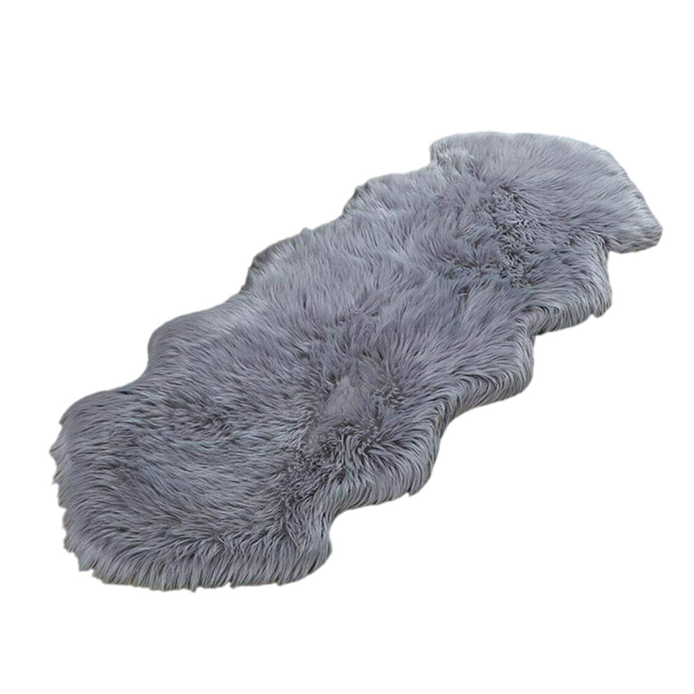Soft Floor Carpet Plushie Pile Rug Area Rugs Soft-Light Grey