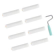 9pcs Foam Paint Roller Set Small Foam Rollers for Wall &-4inch