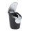 Automatic Light Ashtray Insert Fireproof Material LED Blue Smokeless Design Diffuser Removable Built-In Replaceable Button Battery Compact And Portabl 3