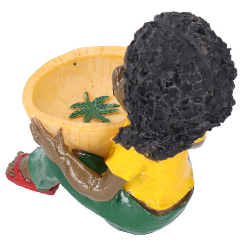 Leaf Symbol Ashtray, Rasta Design Figurine For A Stylish And Practical Smoking Accessory 2