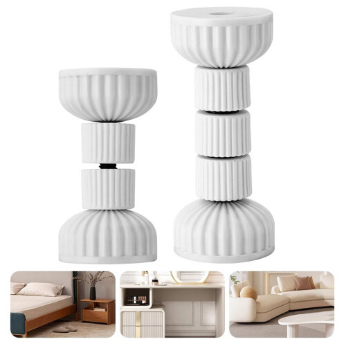 Easy to Installion Designs White Headboard Fixers Ensures-AS 2