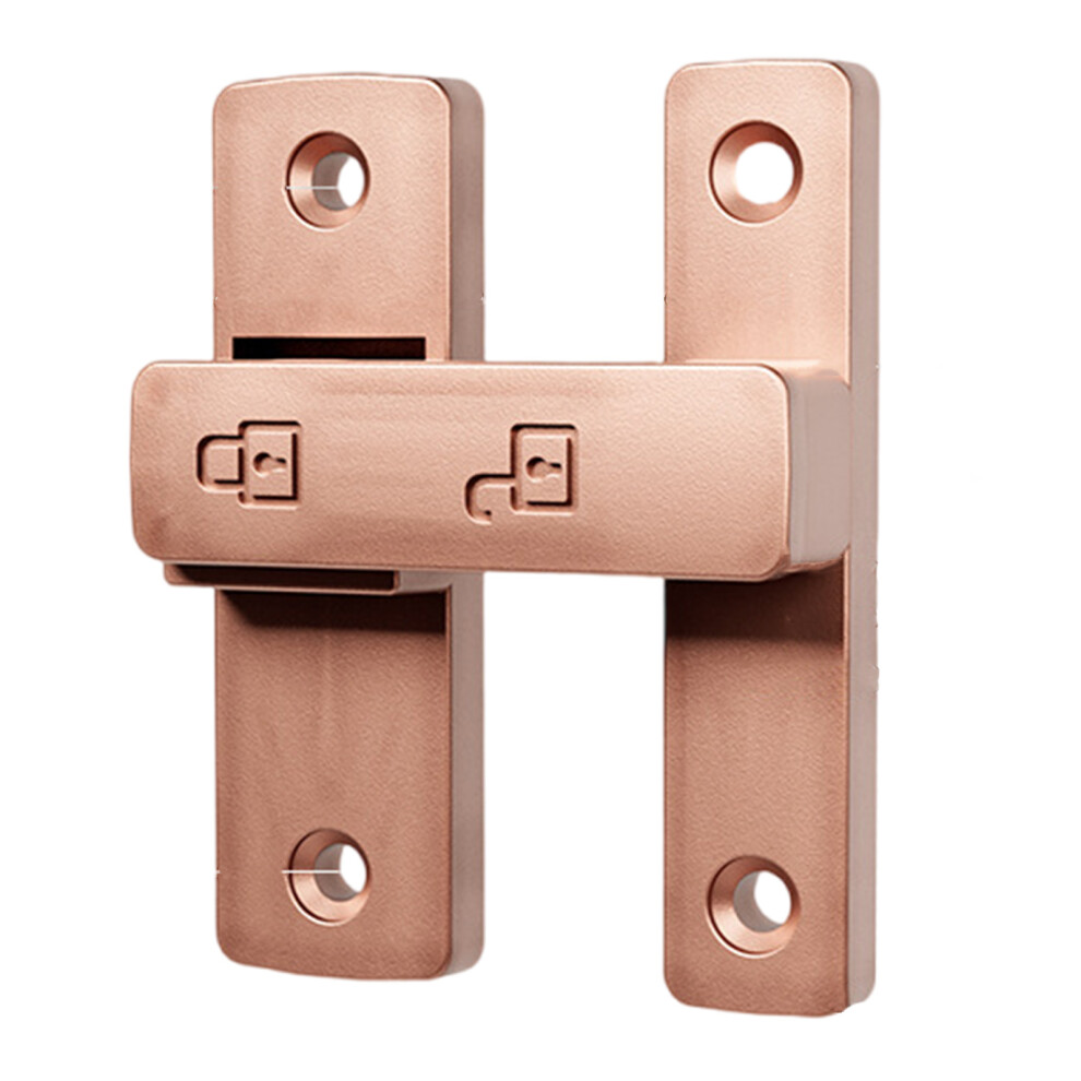 Sturdy 180 Degree Bolts Lock For Home Office And-Red Ancient 7732000569784