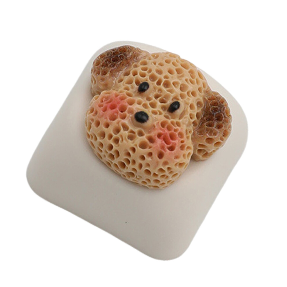 Customizable Puppy Theme Resin Keycaps Mechanical- Brown 7732000562495