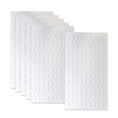 100Pcs Clear Adhesive Stick Dots Removable Traceless Clear