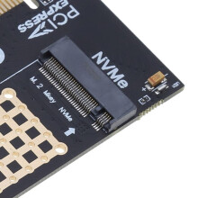 zu PCIE x16 Adapter Karte PCI-e zum Konverter Riser NVMe SSD Adapter M-Key PCI-Express Support 2230-2280