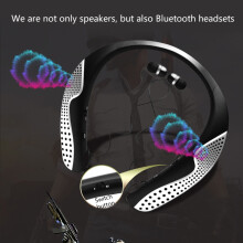 HX288 Lautsprecher Kabellose Ohrhörer Bluetooth-kompatible Kopfhörer Stereo-Headsets Halsbefestigte Ohrhörer DropVersand
