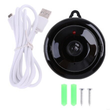 Tragbare Wifi 1080P Kamera mit Nachtsicht Motion 110 Grad Fisheye Kamera Record Store und Review-Aufnahme SD-Karte