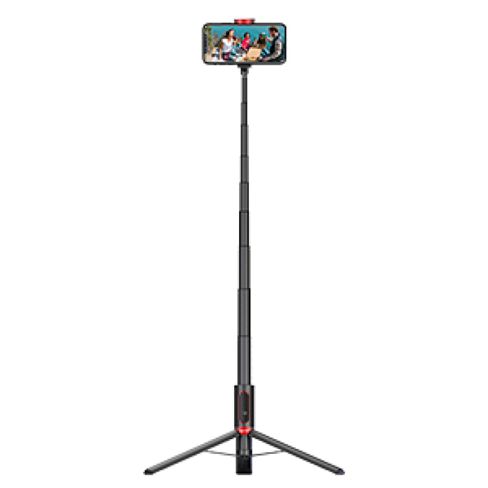 Selfie Stick Tripod, Aluminum Alloy Telescopic Pole With Chargeable Remote Shutter, Stable Tripod For Outdoor Adventures, Ideal For 360 Degree 9004841611990