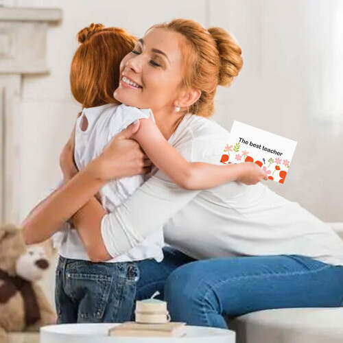 Αξιαγάπητη Ευχαριστήρια Κάρτα Δασκάλου, Δωροκάρτα Δασκάλου με Ευρείες 1