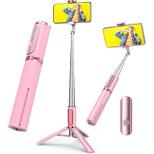 Trépied perche à selfie, capturez les moments de la vie, trépied extensible pour téléphone portable avec rotation à 180 et 360 pour une
