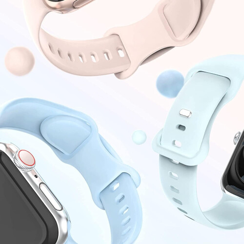 Αξεσουάρ Apple Watch, Αθλητικά Λουράκια για τη σειρά iWatch, Μαλακό Λουράκι Σιλικόνης, 1
